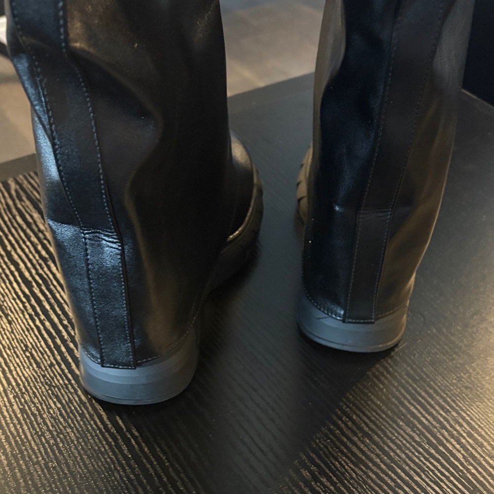 Black Knee-High Women's Boots -Size US 7/ 38 - Picture 15 of 16